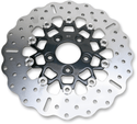 EBC RSD018CBLK 10 Button Floater Contour Wide Band Brake Rotor - Black - sxspowersports