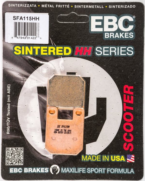 EBC SFA115HH Sintered HH Brake Pads - sxspowersports