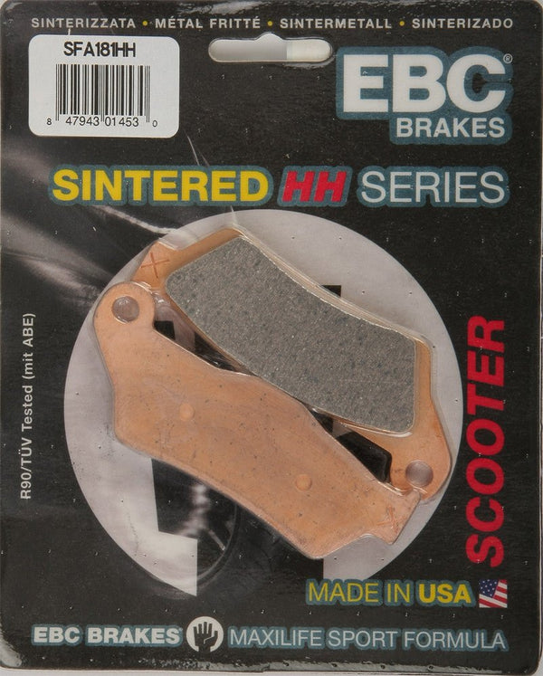 EBC SFA181HH Sintered HH Brake Pads - sxspowersports