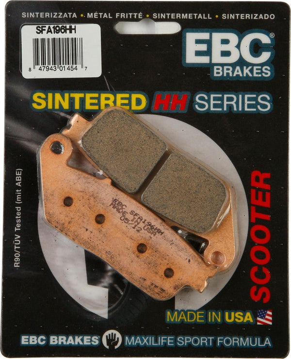 EBC SFA196HH Sintered HH Brake Pads - sxspowersports