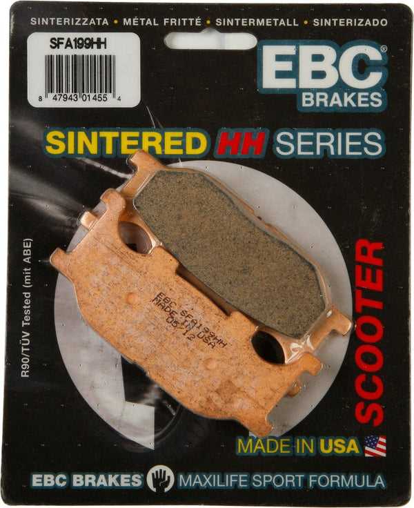 EBC SFA199HH Sintered HH Brake Pads - sxspowersports