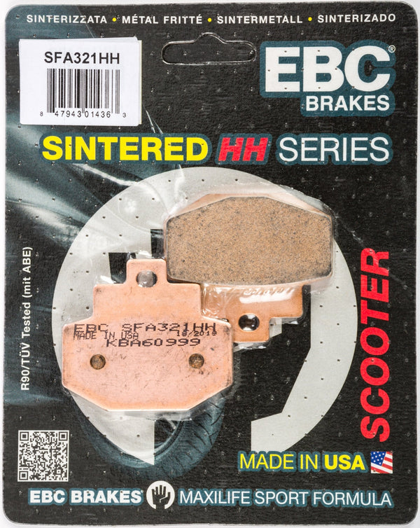 EBC SFA321HH Sintered HH Brake Pads - sxspowersports