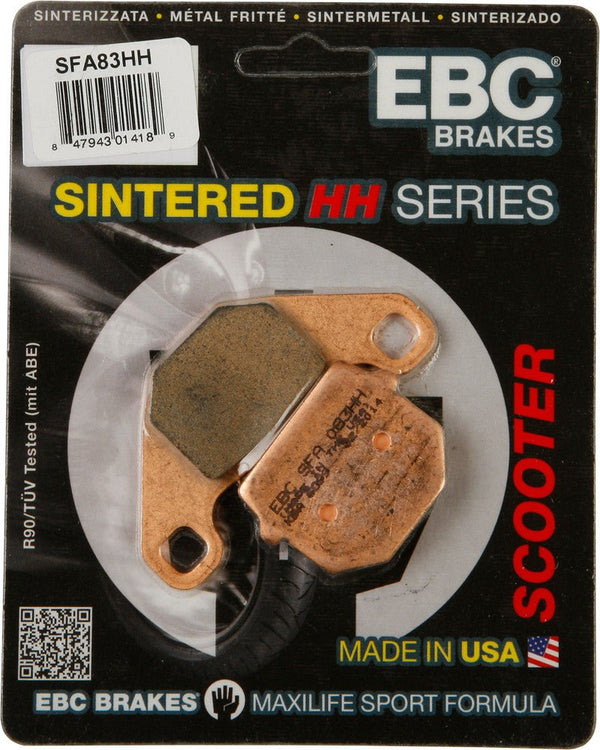 EBC SFA83HH Sintered HH Brake Pads - sxspowersports