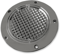 Eddie Trotta Designs TC-027 Derby Cover - Cross Cut - Chrome - sxspowersports