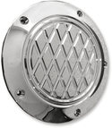 Eddie Trotta Designs TC-028 Derby Cover - Reverse Cut - Chrome - sxspowersports