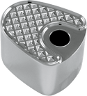 Eddie Trotta Designs TC-081 Ignition Switch Cover - Cross Cut - Chrome - sxspowersports