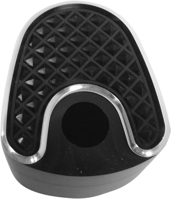 Eddie Trotta Designs TC-081 Ignition Switch Cover - Cross Cut - Chrome - sxspowersports