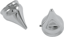 Eddie Trotta Designs TC-099B Dead End Axle Caps - Black - sxspowersports