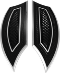 Eddie Trotta Designs TC-554 Driver Floorboards - Black Anodized - sxspowersports