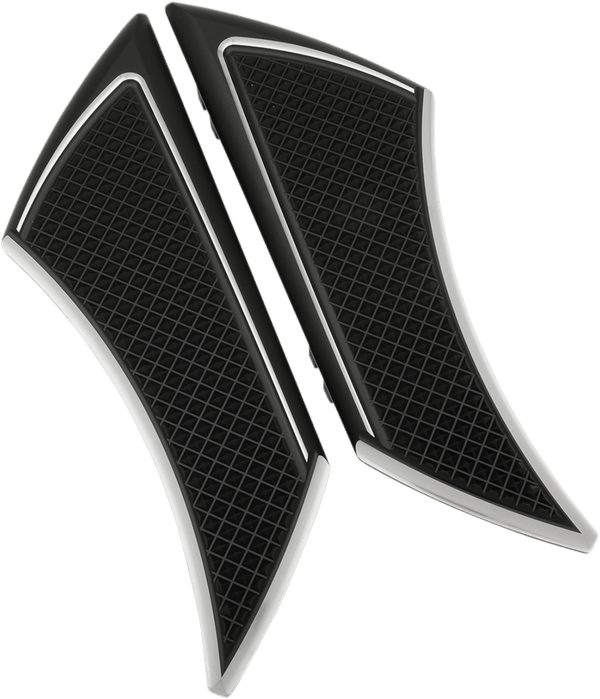 Eddie Trotta Designs TC-563 Stealth Driver Floorboards - Chrome - sxspowersports