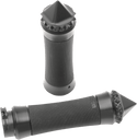 Eddie Trotta Designs TC-796B Two-Piece Comfort Grips - Diamond - Black - sxspowersports