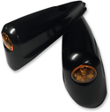 Eddie Trotta Designs TC-948B Front LED Turn Signals - Black - sxspowersports