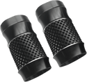 Eddie Trotta Designs TC-998 Fork Slider Cover - Cross-Cut Chrome - sxspowersports