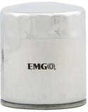 Emgo 10-82400 Oil Filter - Chrome - sxspowersports