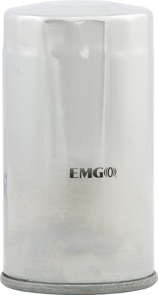 Emgo 10-82420 Oil Filter - Chrome - sxspowersports