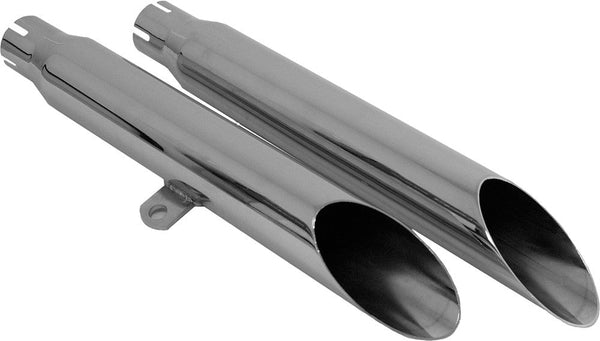 Emgo 80-75112 Slip-On Muffler - Slash - Chrome - sxspowersports