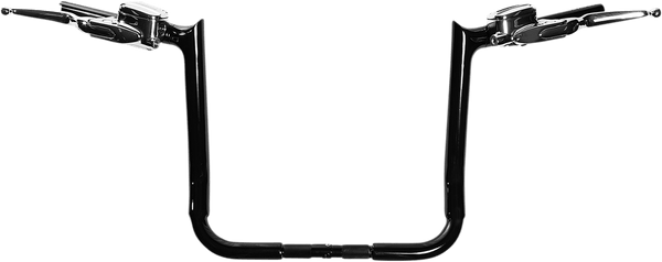 Fat Baggers, Inc. 805014-B 1-1/2in. EZ Install Pointed Top Handlebars - sxspowersports