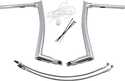 Fat Baggers, Inc. 809316 1-1/2in. EZ Install Pointed Top Handlebar Kit - Chrome - sxspowersports