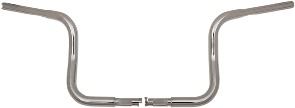Fat Baggers, Inc. 903010 1-1/4in. EZ Install Round Top Handlebars - Chrome - sxspowersports