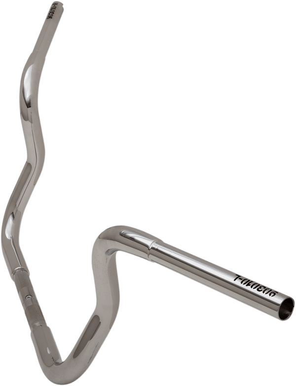 Fat Baggers, Inc. 903010 1-1/4in. EZ Install Round Top Handlebars - Chrome - sxspowersports