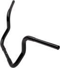 Fat Baggers, Inc. 903010-B 1-1/4in. EZ Install Round Top Handlebars - Gloss Black - sxspowersports