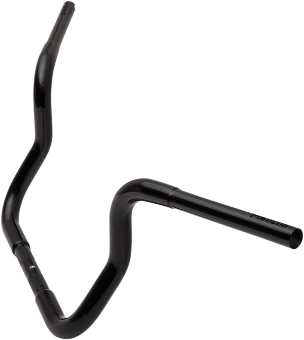 Fat Baggers, Inc. 903010-B 1-1/4in. EZ Install Round Top Handlebars - Gloss Black - sxspowersports