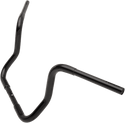 Fat Baggers, Inc. 903012-B 1-1/4in. EZ Install Round Top Handlebars - Gloss Black - sxspowersports