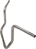 Fat Baggers, Inc. 903014 1-1/4in. EZ Install Round Top Handlebars - Chrome - sxspowersports