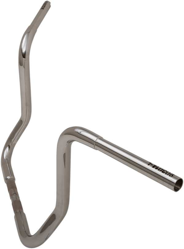 Fat Baggers, Inc. 903014 1-1/4in. EZ Install Round Top Handlebars - Chrome - sxspowersports