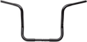 Fat Baggers, Inc. 903014-B 1-1/4in. EZ Install Round Top Handlebars - Gloss Black - sxspowersports