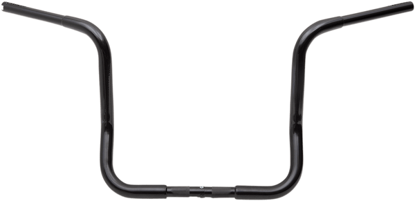 Fat Baggers, Inc. 903014-B 1-1/4in. EZ Install Round Top Handlebars - Gloss Black - sxspowersports