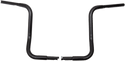 Fat Baggers, Inc. 903014-B 1-1/4in. EZ Install Round Top Handlebars - Gloss Black - sxspowersports
