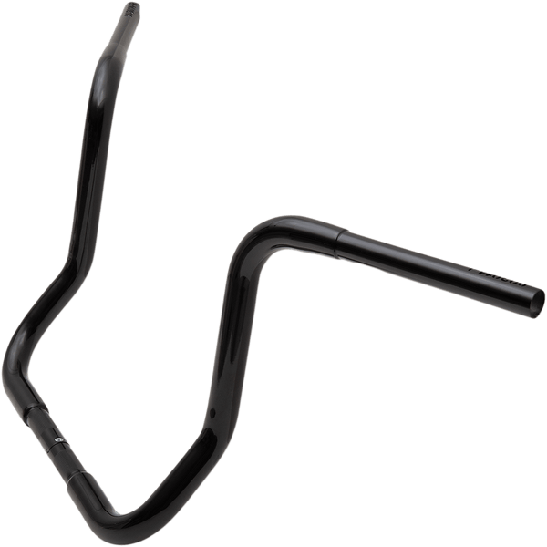 Fat Baggers, Inc. 903014-B 1-1/4in. EZ Install Round Top Handlebars - Gloss Black - sxspowersports