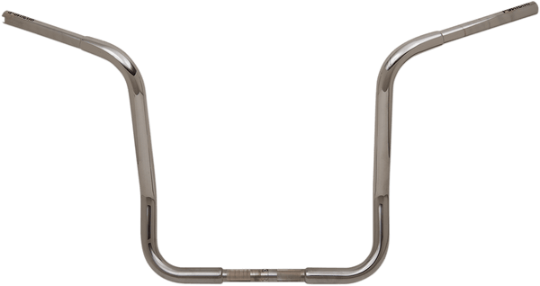 Fat Baggers, Inc. 903016 1-1/4in. EZ Install Round Top Handlebars - Chrome - sxspowersports