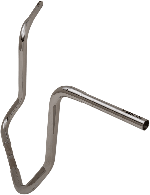 Fat Baggers, Inc. 903016 1-1/4in. EZ Install Round Top Handlebars - Chrome - sxspowersports