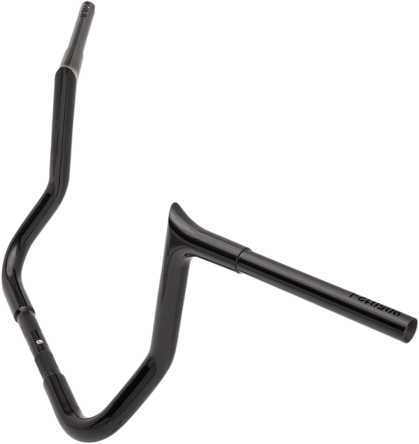 Fat Baggers, Inc. 905012-B-X 1-1/4in. EZ Install Pointed Top Handlebars - Gloss Black - sxspowersports