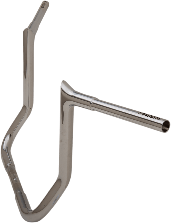 Fat Baggers, Inc. 905014 1-1/4in. EZ Install Pointed Top Handlebars - Chrome - sxspowersports
