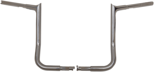 Fat Baggers, Inc. 905014 1-1/4in. EZ Install Pointed Top Handlebars - Chrome - sxspowersports