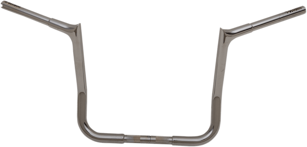 Fat Baggers, Inc. 905014 1-1/4in. EZ Install Pointed Top Handlebars - Chrome - sxspowersports