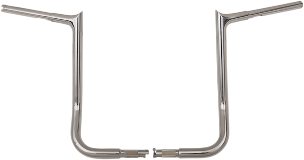 Fat Baggers, Inc. 905016 1-1/4in. EZ Install Pointed Top Handlebars - Chrome - sxspowersports