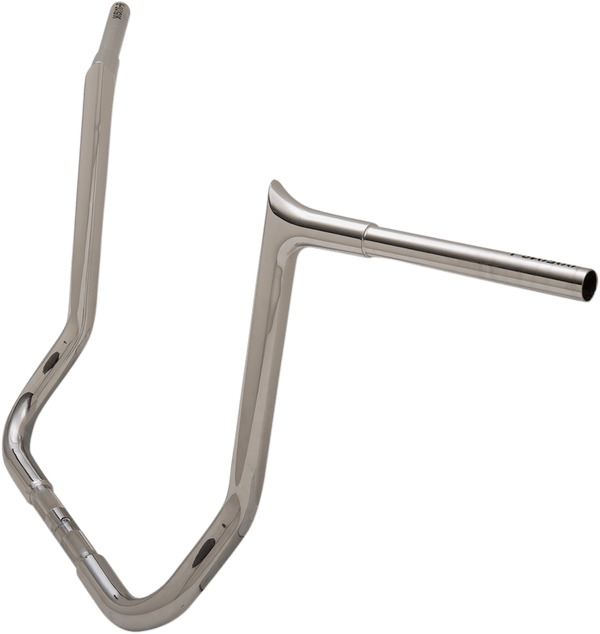 Fat Baggers, Inc. 905016 1-1/4in. EZ Install Pointed Top Handlebars - Chrome - sxspowersports