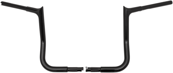 Fat Baggers, Inc. 905016-B EZ Install Pointed Top Handlebars - 1 1/4in. - Gloss Black - sxspowersports