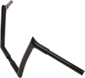 Fat Baggers, Inc. 906010-B 1-1/4in. EZ Install Pointed Top Handlebars - Gloss Black - sxspowersports