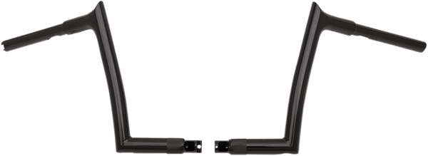 Fat Baggers, Inc. 906010-B 1-1/4in. EZ Install Pointed Top Handlebars - Gloss Black - sxspowersports