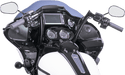 Fat Baggers, Inc. 906012-B 1-1/4in. EZ Install Pointed Top Handlebars - Gloss Black - sxspowersports