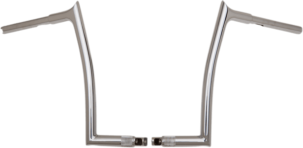 Fat Baggers, Inc. 906014 1-1/4in. EZ Install Pointed Top Handlebars - Chrome - sxspowersports