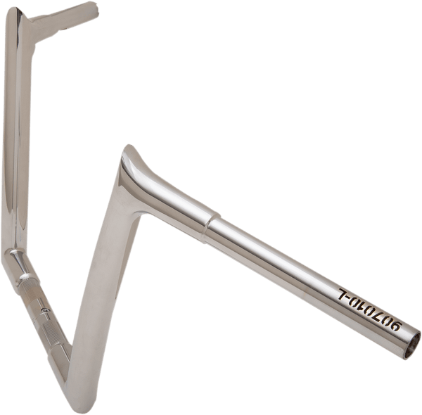 Fat Baggers, Inc. 907010 1-1/4in. EZ Install Pointed Top Handlebars - Chrome - sxspowersports