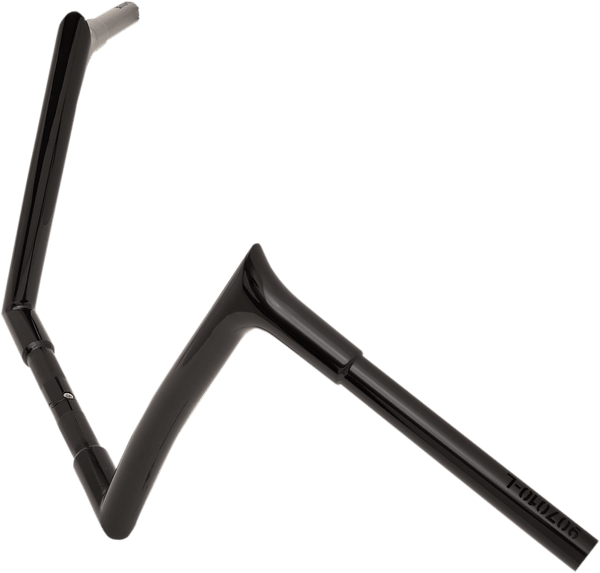 Fat Baggers, Inc. 907010-B 1-1/4in. EZ Install Pointed Top Handlebars - Gloss Black - sxspowersports