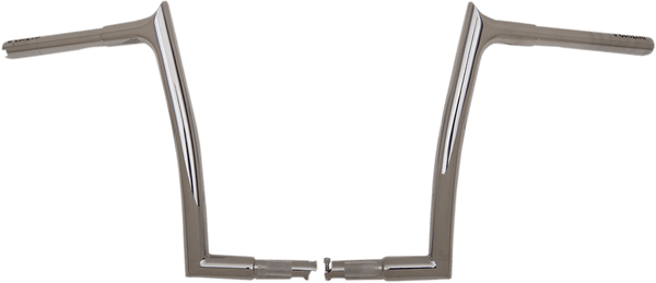 Fat Baggers, Inc. 907012 1-1/4in. EZ Install Pointed Top Handlebars - Chrome - sxspowersports
