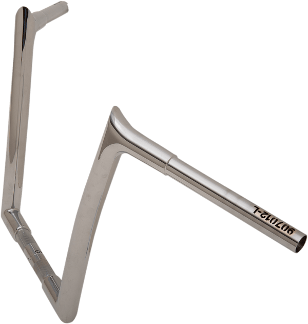 Fat Baggers, Inc. 907012 1-1/4in. EZ Install Pointed Top Handlebars - Chrome - sxspowersports